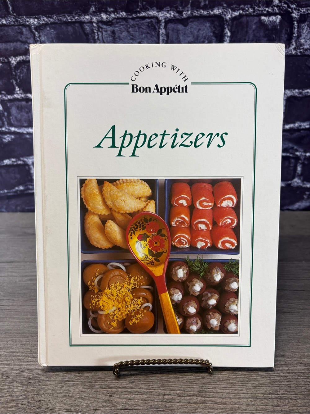 Vintage 1982 Cooking With Bon Appetit Appetizers Cookbook
